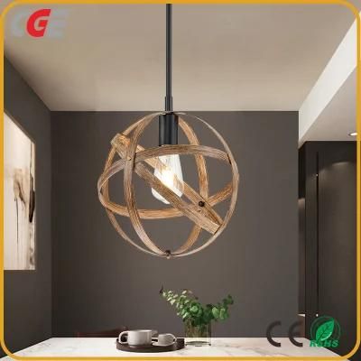 American Minimalist Home Living Room Wrought Iron Chandelier Cafe Restaurant Creative Chandelier