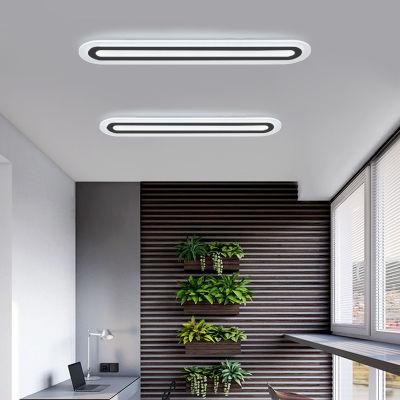 Modern Ultra-Thin Acrylic LED Ceiling Lamp Rectangular Minimalist Bedroom Lamp Study Wall Lamp