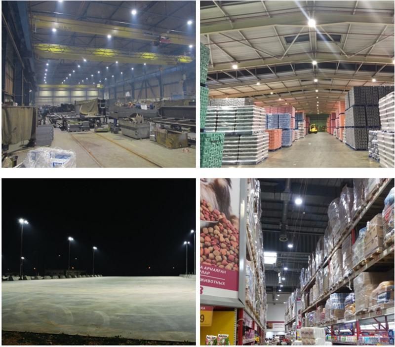 Industrial Factory Warehouse IP65 Waterproof 100W 150W 200W UFO LED High Bay Light
