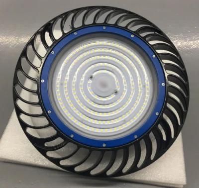 100W 150W 200W IP65 Factory Warehouse Industrial LED High Bay Light Reflector UFO Light