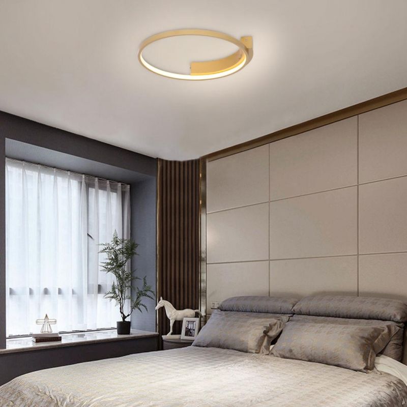 Masivel Factory Modern Indoor Round Hollow Lighting Acrylic Cover Super Thin 20mm Dimmable Ceiling Light for Decoration