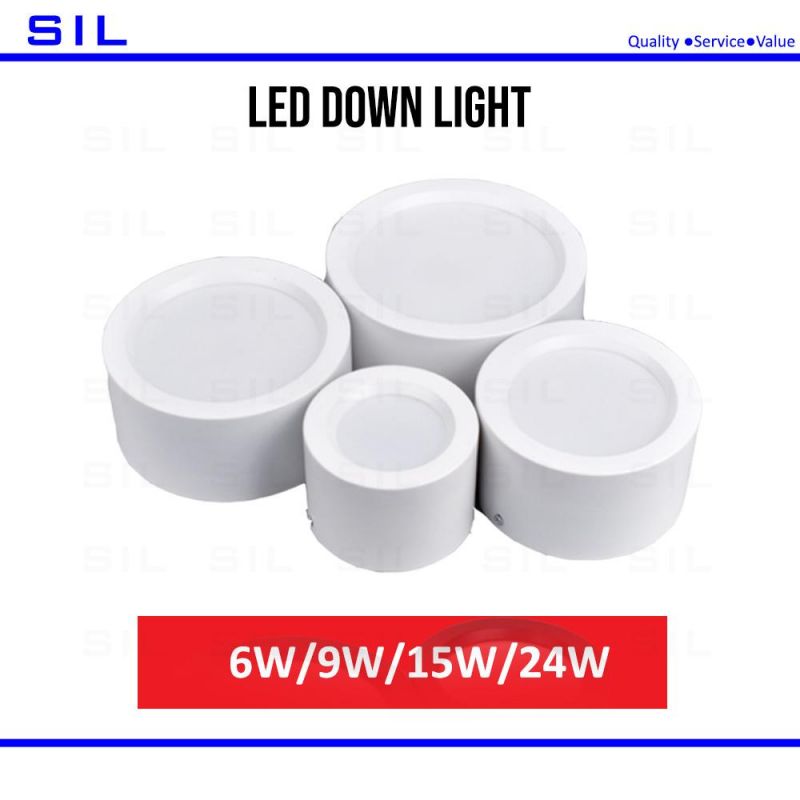 Hot Selling 15W Aluminum IP65 LED Downlights Recessed LED Down Light