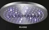 LED Stainless Steel Shower Head (PG-8302)