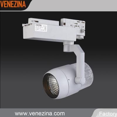 High Quality White Black Gallery Anti Glare LED Track Light