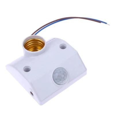 E27 PIR Infrared Motion Sensor LED Light Lamp Holder