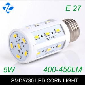 5W LED Corn Lights E27 SMD 5730 400~450lm 360 Degree LED Lamps 200-230V Warm White or White LED Lamp for Home