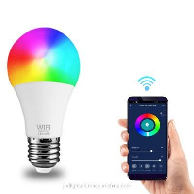 A60 9W APP Control LED Bulb RGB Smart WiFi LED