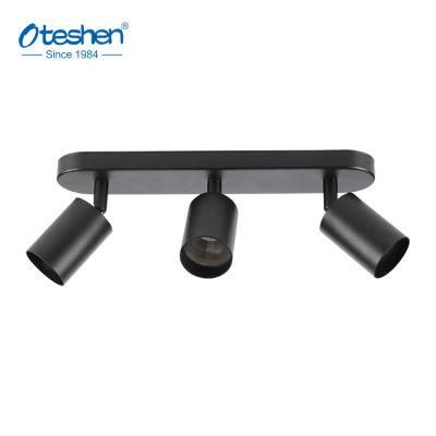 Adjustable Track Lighting Fixture Manufacturer with GU10 in Aluminum