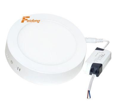 High Quality Modern LED Ceiling Panel Lights Sanna SMD Recessed Fixed Surface Mounted Round/Square LED Flat Panel Lighting