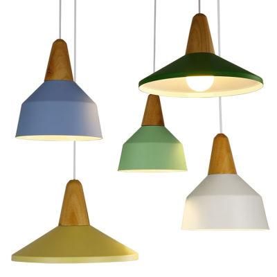 White Lampshade Industrial Lamp Shade LED Modern Ceiling Hanging Lights