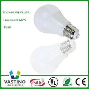 90lm/W Ra80 Standard Light Bulbs with 3 Years Warranty
