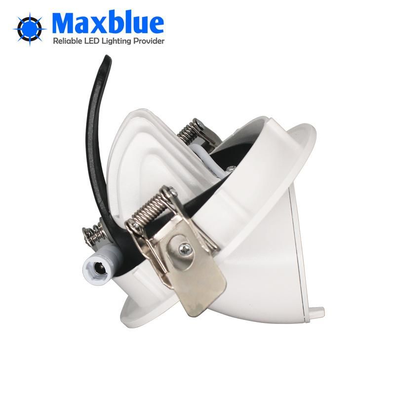25W Dimmable CREE COB LED Trunk Downlight Gimbal Lighting