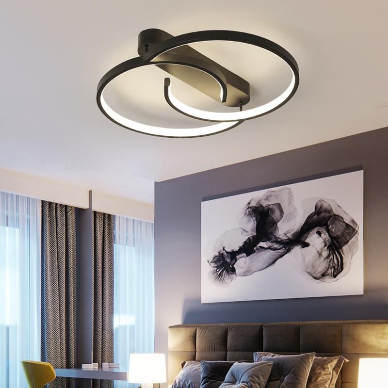 2021 New Modern Acrylic Bedroom Living Room LED Ceiling Lamp Smart Lamp Control for Home