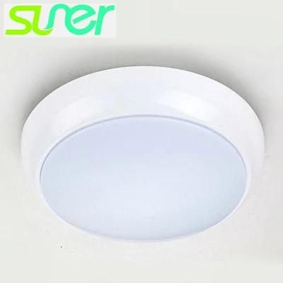 Bright Surface Mounted LED Lighting IP64 Ceiling Light 15W 80lm/W 5000K Daylight