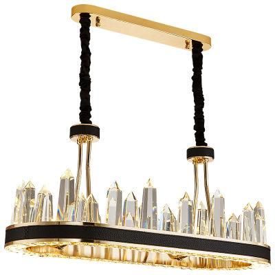 Luxury Gold Pendant Light Stainless Steel Chandelier for Hotel Villa