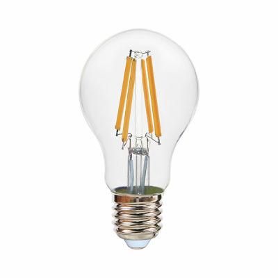 High Lumen Edison A67 with 4PCS Wide Filament 220-240V 10W 1200lm LED Filament Bulb