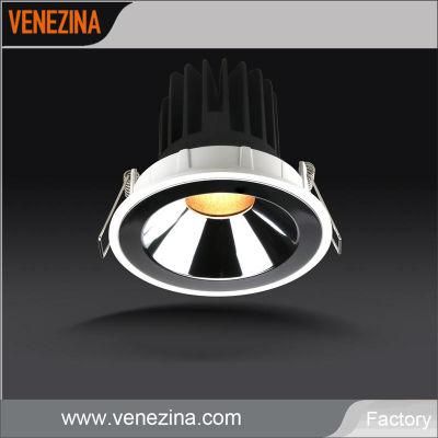 15W Family Series Round Anti Glare Recessed Ceiling Light 230V Ceiling Downlight LED Down Light for Project