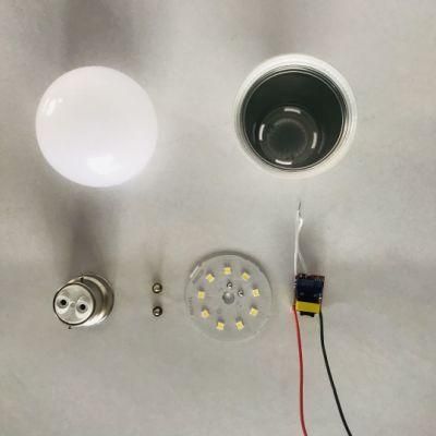 A60 12W LED Bulb Raw Material Parts