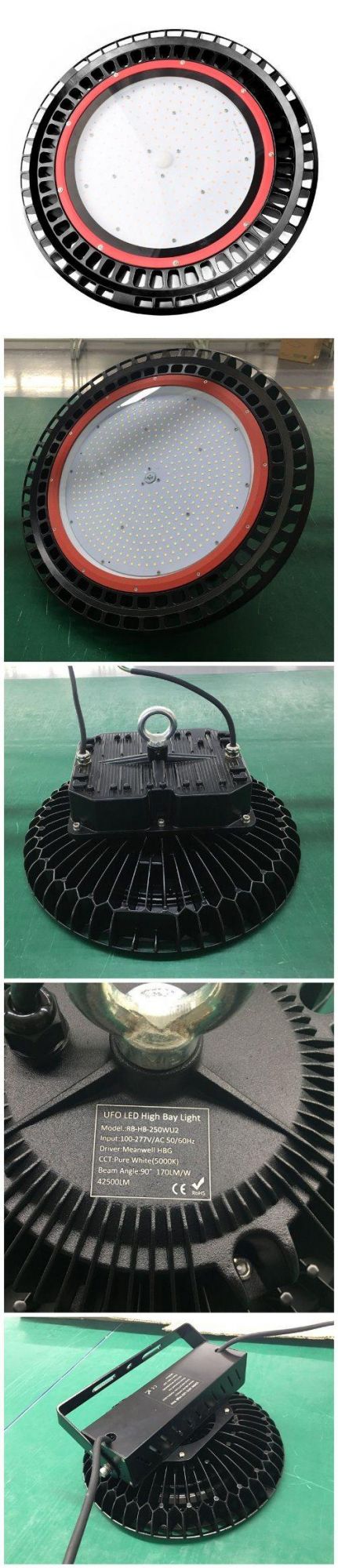 High Lumen 100W/150W/200W UFO LED High Bay Light for Warehouse Cold Store Lighting