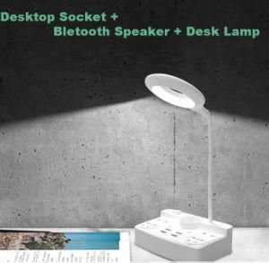 Office Home Desktop Lamps with Flexible Arm, Dimmable Eye-Caring