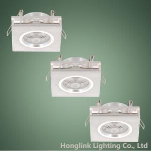 3W LED IP23 Aluminum Fire Rated Recessed Ceiling LED Downlight
