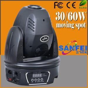 Disco 60W LED Mini Moving Head Spot Pattern Light
