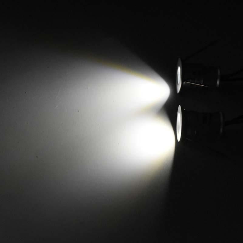 1W LED Ceiling Downlight 15mm 12V-24V Kitchen Mini Wine Closet Spot Light