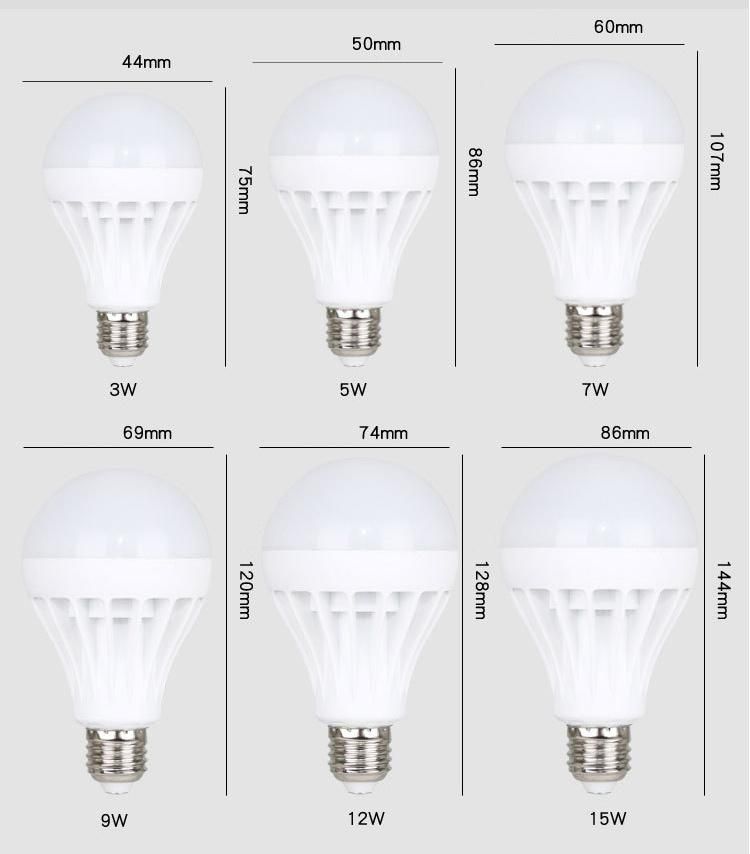 Factory Cheap Price LED Bulb E27 B22 Plastic LED Bulb