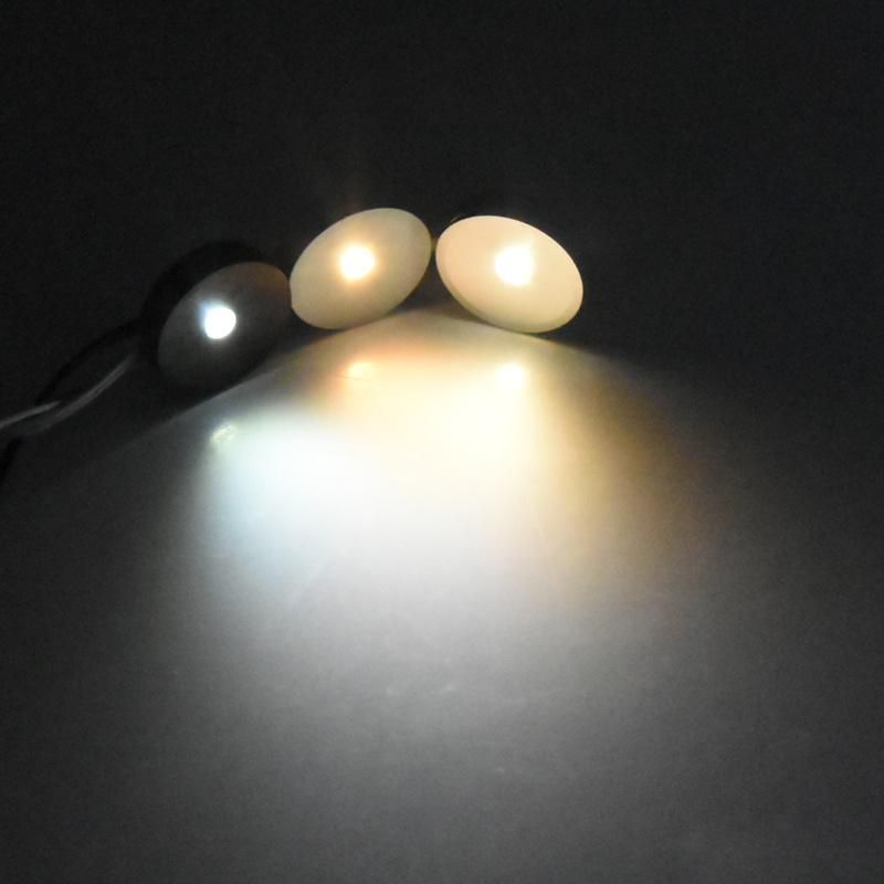 1W 12V Mini LED Spot Light Slim 8mm Kitchen Ceiling Downlight