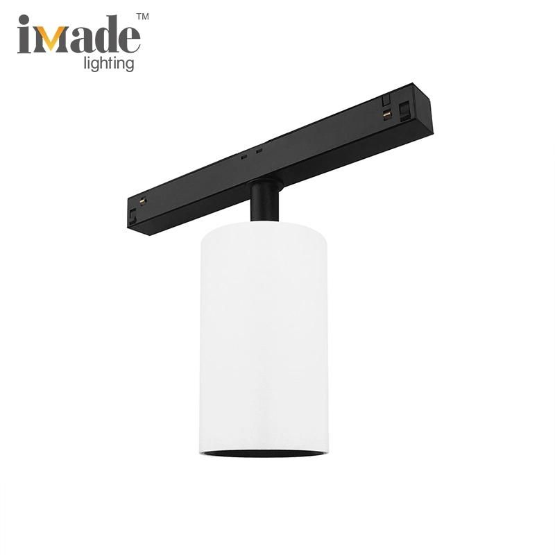 Low Voltage DC48V Track Lighting System 6W 12W 20W LED Magnetic Spotlight for Residential Shop