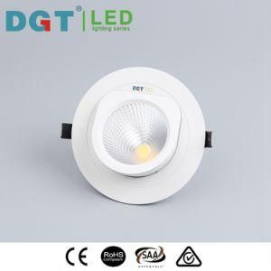 High Power 36W LED COB Adjustable Downlight Recessed Spotlight