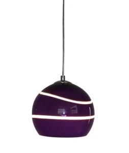 LED Black Glass Pendant Lamp Jd6626/S Bk