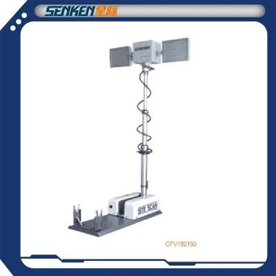 2.5m High LED Bright Telescopic High Mast Light Site Scan Light Tower Night Scan