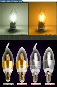 3W/5W E14 LED Light, LED Candle Lamp for Christmas