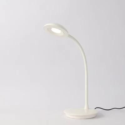 Best Sales Amazon Aluminum Dimmable Reading Lamps LED SMD Chip White Table Lamp for Hotel/Bedroom