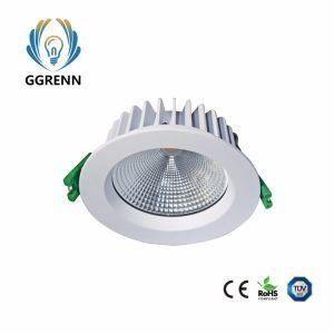 High Quality Round White Indoor IP54 12W COB LED Downlight for Hotel and Shopping Mall