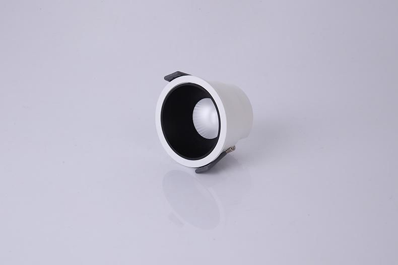 High Quality Aluminium Mini Recessed Ceiling Down LED Downlight with Isolated Flicker-Free Driver 15W Lamp