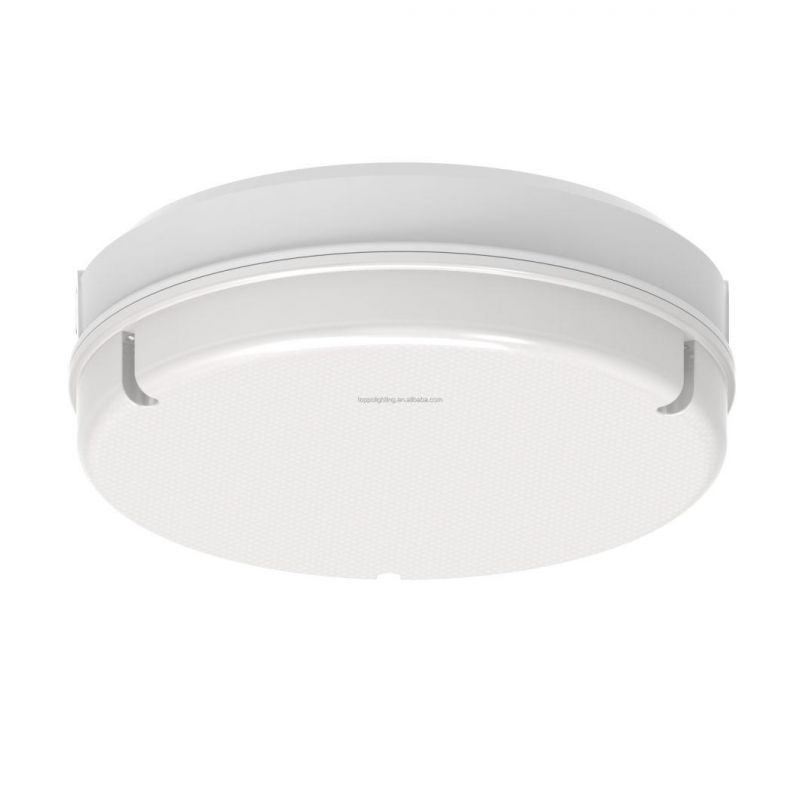 16W LED Wall Mount Bulkhead with Microwave Sensor IP65 LED Dimming with 3h 3W 5W Emergency