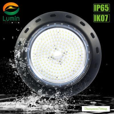 Ce RoHS 200W Motion-Sensor LED Industrial High Bay Lamp UFO