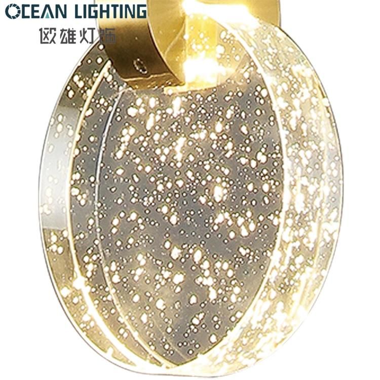 Bubble Crystal Flush Indoor Home Decorative Chandelier Pendant Light