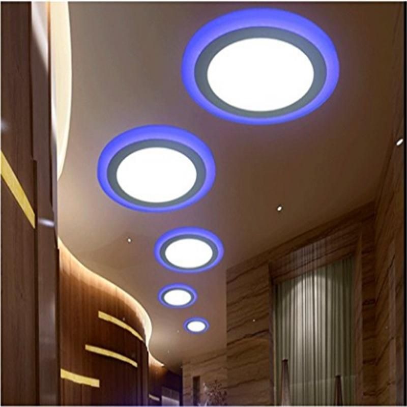 3W 6W 12W 18W SMD Double Color LED Light Panel