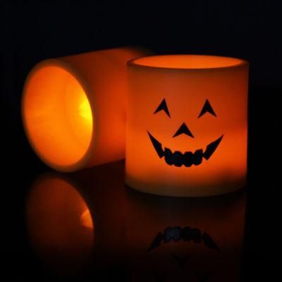 Party Supplier Craft Gift Pumpkin Halloween Decoration LED Light Candles