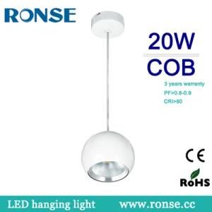 Ronse 20W LED COB Hanging Light Aluminum Dining Room Lighting (RS-2301A)