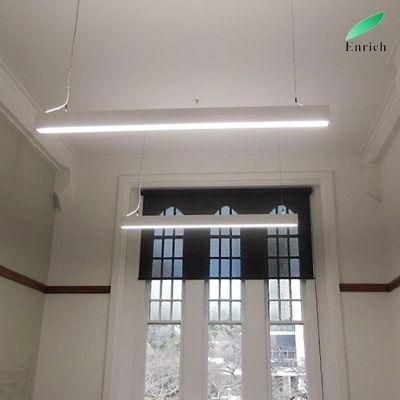 DIY Style 75X75mm Profile LED Linear Light Office Pendant Profile Light 1.2m 1.8m 2.4m