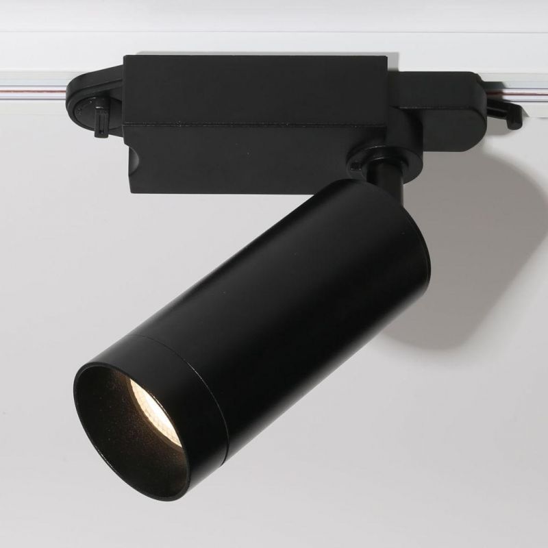 Europe Style Energy Saving LED Track Light Fixture for Shopping Mall GU10 Ceilimg Spot Lighting