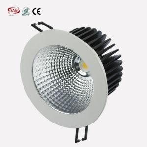 230V Dimmable Recessed COB LED 18W Downlight with Cut out 120mm