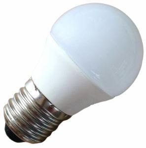 220V E27 3W Ceramic LED Bulb with Plastic Cover