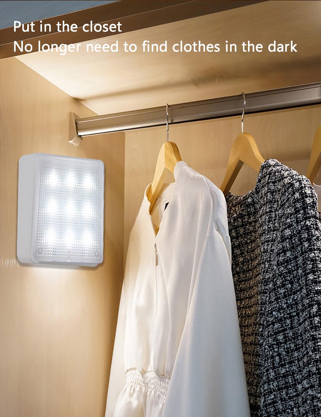 AAA Battery Infrared Remote Control+Press Control Cabinet Light