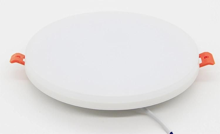 Hole Size Free Adjustable Frameless High Brightness 16W LED Light Round Panel
