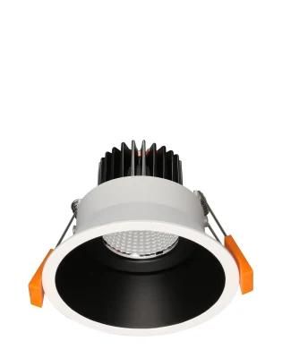 White Black LED Downlight Mounting Ring Plus LED Downlight Module